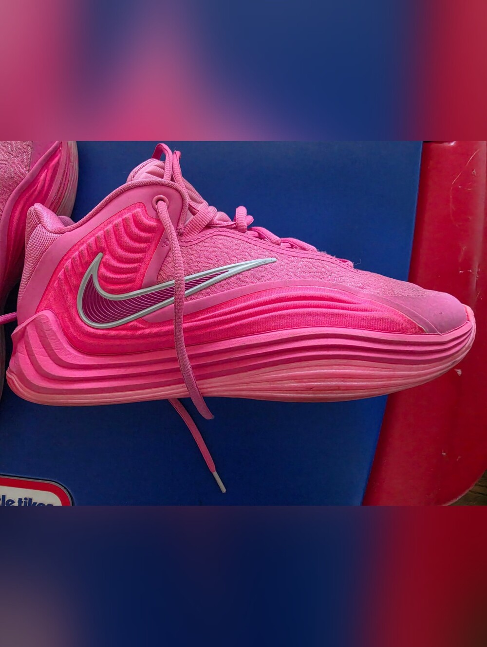 Nike Giannis Immortality 4 Basketball Shoes Mens 7.5 Pink